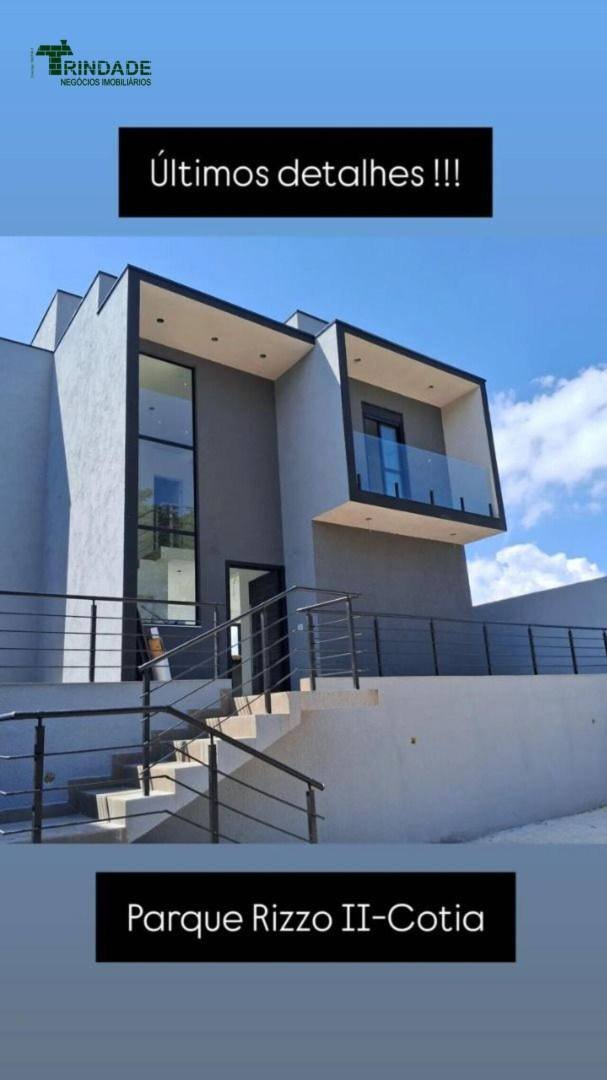 Casa com 3 dormitórios à venda, 121 m² por R$ 1.040.000,00 - Parque Rizzo - Cotia/SP