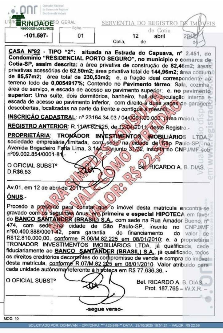 Casa com 3 dormitórios à venda, 103 m² por R$ 540.000,00 - Granja Viana - Cotia/SP — foto 50 de 50